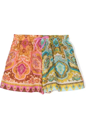 ZIMMERMANN Paisley-print cotton shorts
