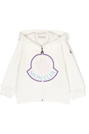 Moncler Logo-print zip-up hoodie
