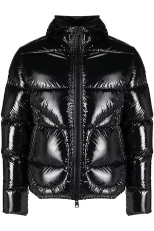 HERNO Laminated hooded padded jacket