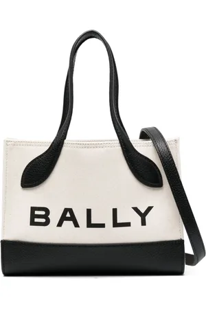 Bally Bar Keep On logo-print tote