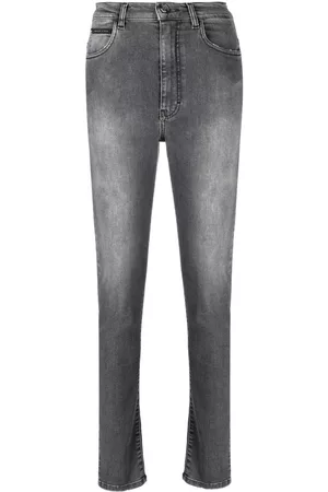 Philipp Plein High-waisted denim jeggings