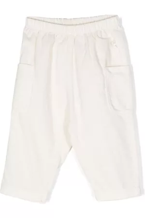 TEDDY & MINOU Patch-pocket cotton trousers