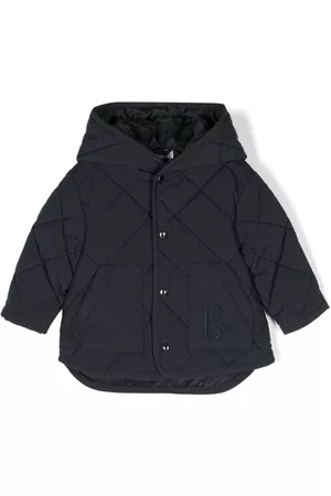 Emporio Armani Hooded button-up padded jacket