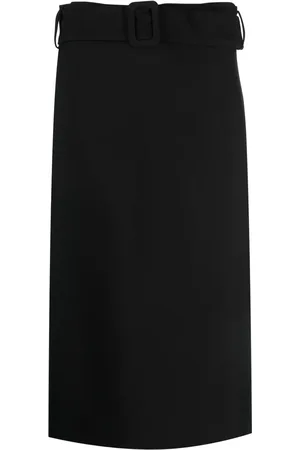 P.A.R.O.S.H. Randy belted midi skirt