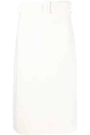 P.A.R.O.S.H. Randy belted midi skirt