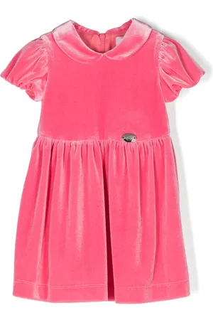 Chiara Ferragni Short-sleeve velvet dress