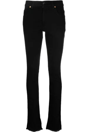 haikure Mid-rise flared jeans