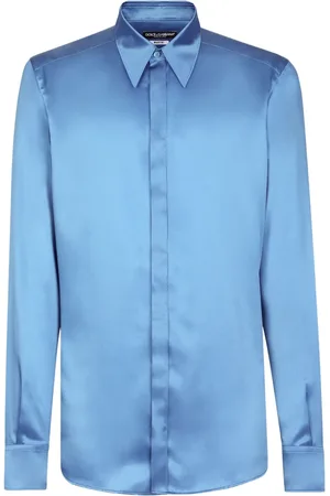 Dolce & Gabbana Long-sleeved silk shirt