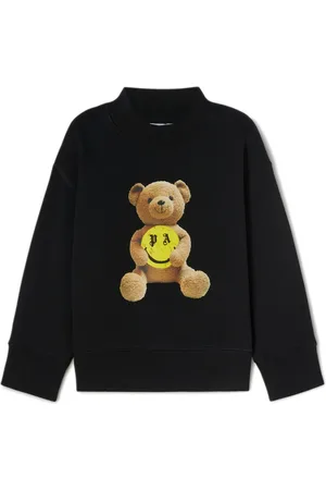 Palm Angels Bear-motif cotton sweatshirt
