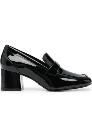 Stuart Weitzman Sleek 60 65mm leather loafers
