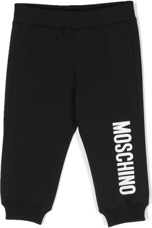 Moschino Logo-print tapered track pants