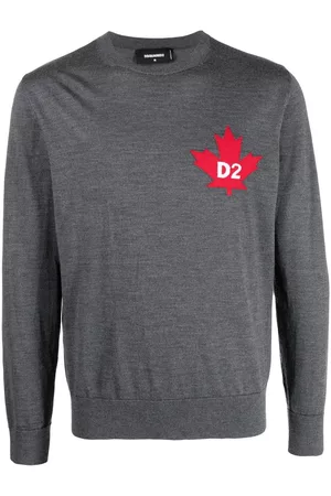 Dsquared2 Maple leaf-motif sweater