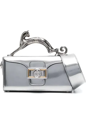Lanvin Nano Pencil Cat leather tote bag