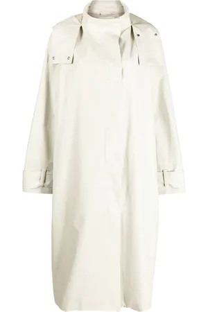 STUDIO NICHOLSON Double-breasted hooded coat