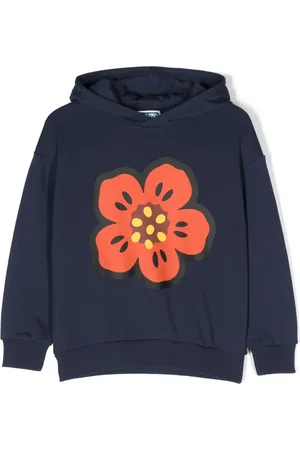 Kenzo Boke Flower-print cotton hoodie