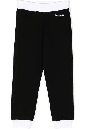 Balmain Logo-print cotton track pants