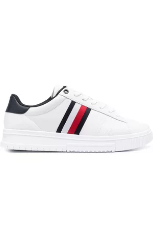 Tommy Hilfiger Stripe-detail lace-up sneakers