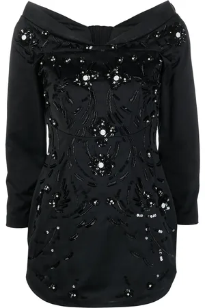 Dsquared2 Embellished off-shoulder minidress