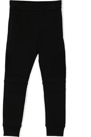 Balmain Panelled cotton tracksuit bottoms