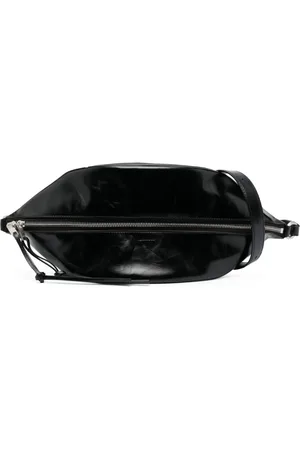 Jil Sander Logo-debossed leather belt bag