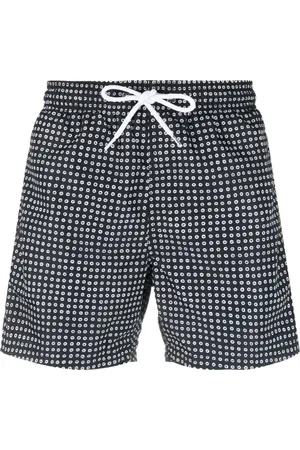 Sundek Graphic-print recycled polyester swim shorts