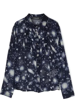 VERSACE Versace Solar System silk shirt