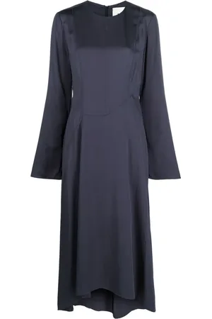 Rohe Fluid asymmetric crêpe midi dress