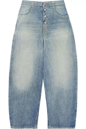 Maison Margiela Mid-rise tapered-leg jeans