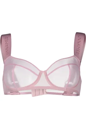 Zhilyova Logo-strap balconette bra