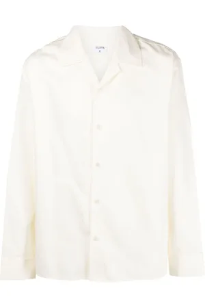 Filippa K Notched-collar long-sleeve shirt