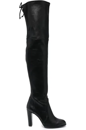 Stuart Weitzman Highland 95mm leather boots
