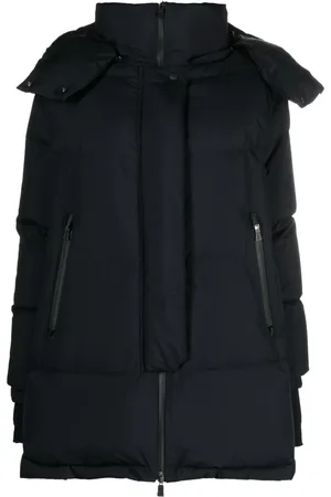 HERNO Short A-Line padded hooded coat