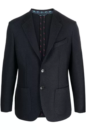 Etro Tie-pattern jacquard blazer