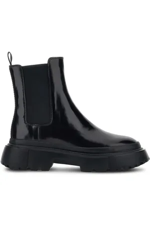 Hogan Patent-leather Chelsea boots