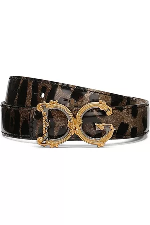 Dolce & Gabbana Devotion Buckle Belt Embellished Heart Luxury Iconic 75