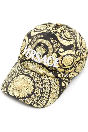 VERSACE Baroque logo-embroidered cap