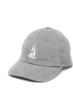 Thom Browne Logo-embroidered cotton cap