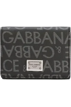 Dolce & Gabbana Logo-plaque jacquard wallet