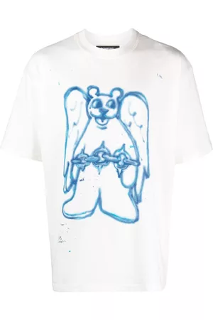 DOMREBEL Snap Bear Print T-shirt - Farfetch