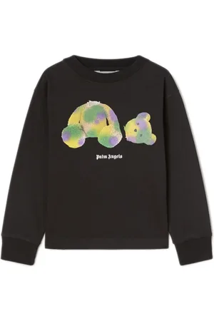 Palm Angels Logo-print cotton sweatshirt