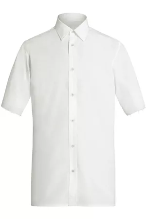 Maison Margiela Four-stitch short-sleeve shirt
