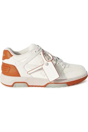 OFF-WHITE Out Of Office leather sneakers