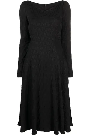 TALBOT RUNHOF Gozo2 jacquard-patterned midi dress