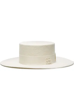 Ruslan Baginskiy Double-chain strap boater hat