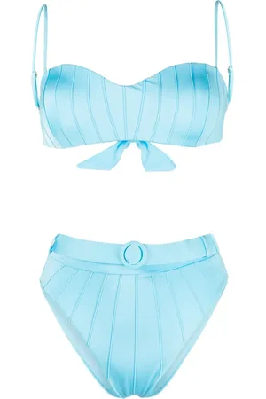 Noire Swimwear High-waist belted bikini set