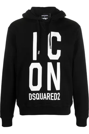 Dsquared2 Icon-print cotton hoodie