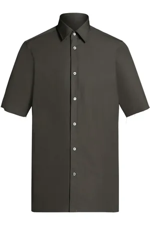 Maison Margiela Four-stitch short-sleeve shirt