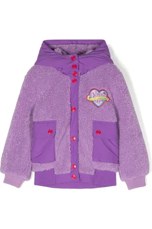 Marc Jacobs Faux-shearling hooded jacket