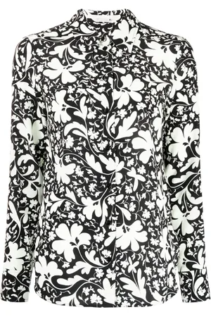 Stella McCartney Floral-print silk shirt