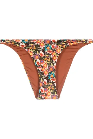 SIEDRES Liya floral-print bikini bottom